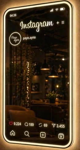 Декоративно огледало · INSTAGRAM · 40 × 80 cm · MRS - INSTAGRAM AYNA 40 CM Х 80 CM