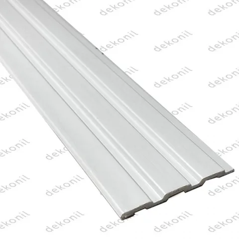 Полимерна ламперия · Бяло · 11.5 × 290 cm · İPK - DA115 - D2 BOYANABİLİR